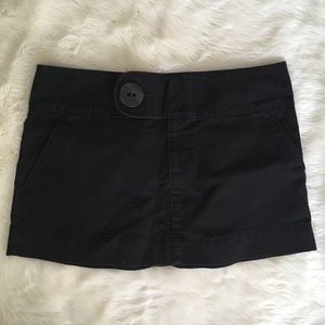 Free People Jean Mini Skirt